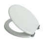 Copriwater universale Varese in legno MDF bianco