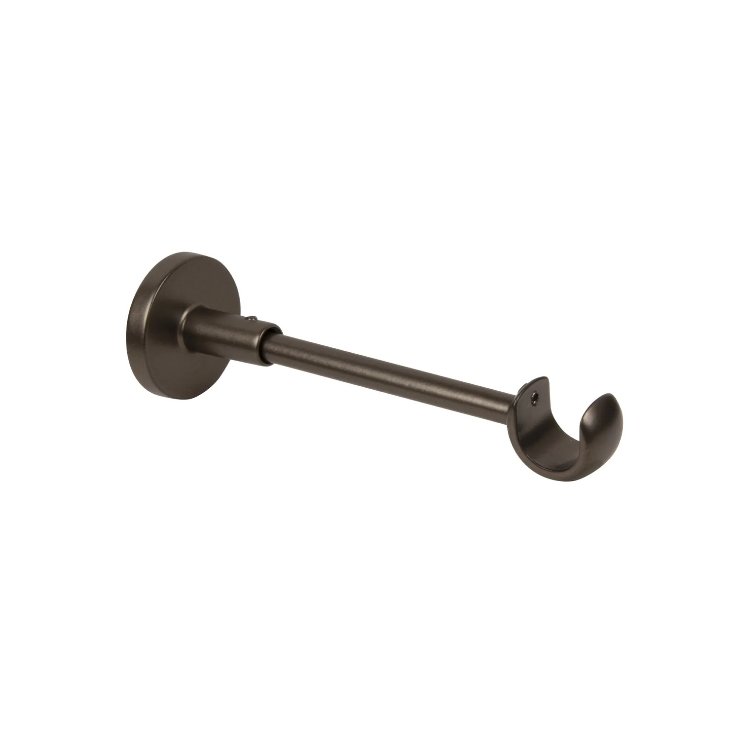 Set Tendina Con Nodo Corda | Asta In Ferro Regolabile 168-305 Cm | Finiture Bronzo Opaco