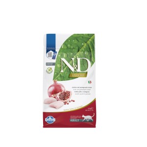 N&D Prime Cibo per gatti secco Pollo e Melograno, Adult
