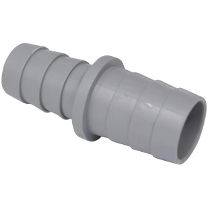 Connettore per tubo flessibile grigio t.b.t. per tubi lavatrice.