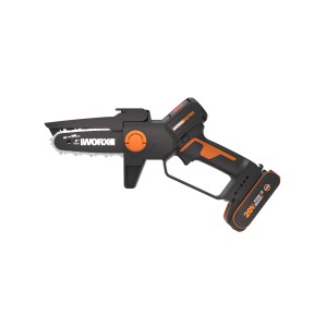 Worx Sega per potatura a una mano Nitro WG325E: Sega per potatura a batteria per lavori di giardinaggio come potatura di alberi e sfoltimento.