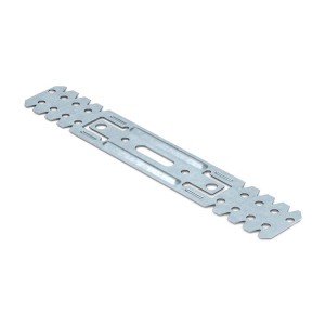 t.b.t. per cartongesso, connettore metallico con fori.