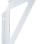 Mensola triangolare bianca OBI, 190x190mm, per scaffali e costruzione mobili.