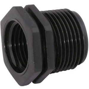 Raccordo nero t.b.t. per irrigazione interrata.