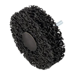 Disco di pulizia grossolana LUX 100 mm per trapano, rimuove vernice e ruggine.