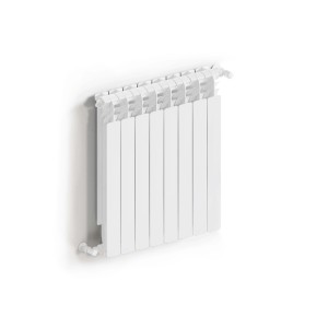 Radiatore Global in alluminio interasse 600 8 elementi bianco