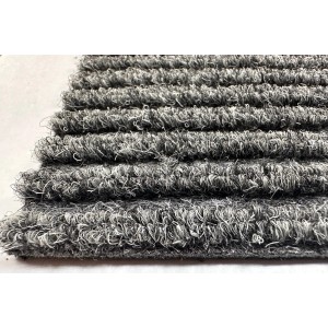 Zerbino grigio t.b.t. al metro, vista dettagliata della texture.