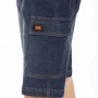 t.b.t. pantaloncini da lavoro in denim con tasca cargo.