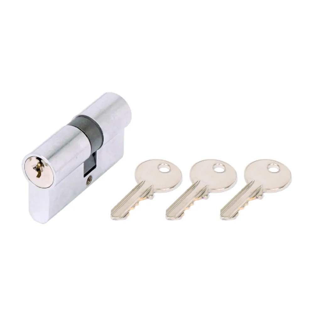 Cilindro Europeo Ibfm Cilindro Serratura Profilo Europeo IBFM 2304/CS - Cromo Satinato 60mm Per Porte Serratura Cromo Satinato - 12