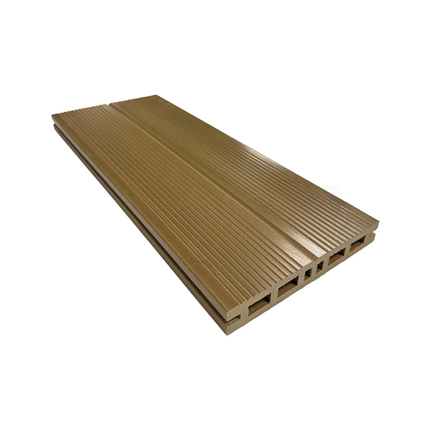 Piastrella da esterno doga WPC WOOD double face miele 161x2000 mm_5