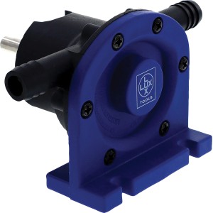 Pompa per trapano LUX 1300, accessorio per svuotare contenitori d'acqua con un trapano.