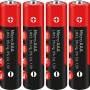 Confezione da 12 batterie alcaline AAA, micro batterie per es. telecomandi.
