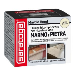 Stucco Saratoga per marmo e pietra, beige, per riparazioni.