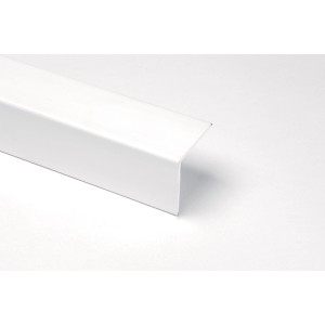 Terminale per battiscopa t.b.t. Battiscopa bianco.