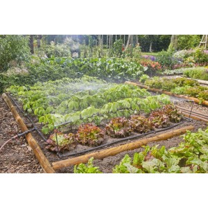 Gardena Irrigazione a goccia in orto: Sistema di irrigazione per fiori e ortaggi fino a 40 m².