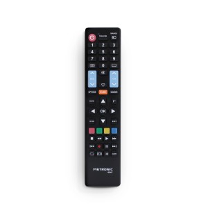 Telecomando nero Metronic per accessori video.