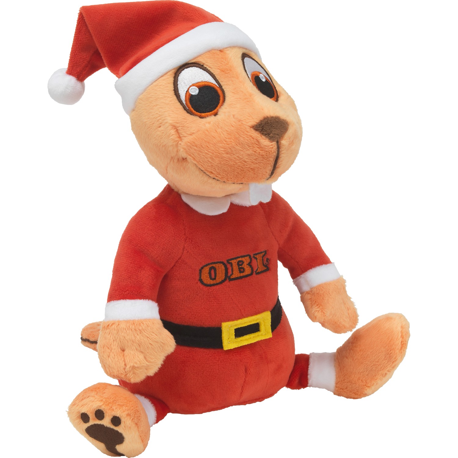 Peluche natalizio Castoro Obi acquista da OBI