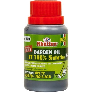 Olio Rhütten Garden 2T per decespugliatori e tagliabordi.