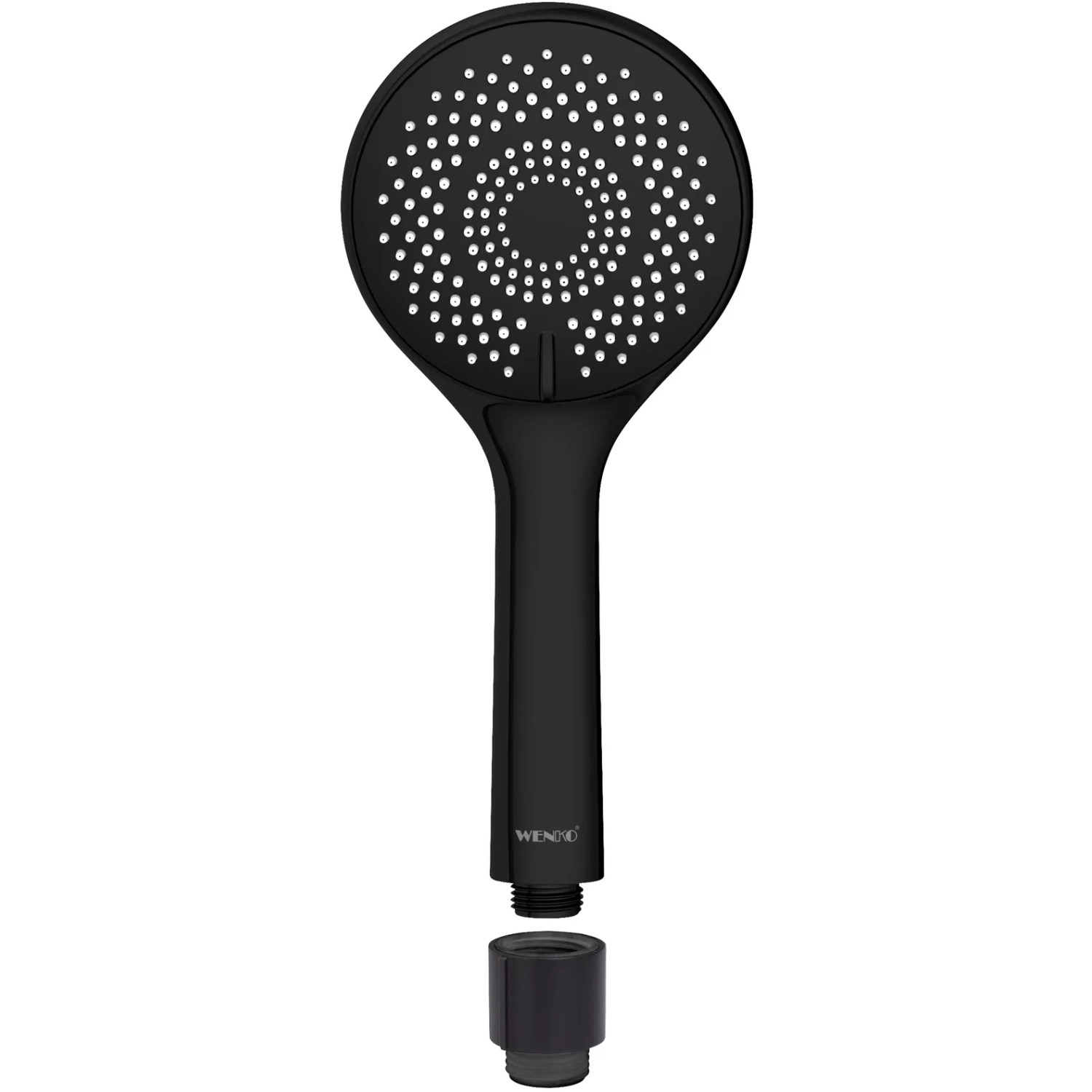 Wenko Watersaving Nero, risparmiatore d'acqua universale per miscelatori.