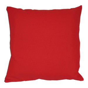 Cuscino decorativo / da divano t.b.t. rosso per soggiorno e camera da letto