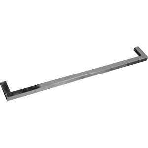 Accessorio per mobili bagno t.b.t.: Porta asciugamani in metallo, squadrato, lucido.