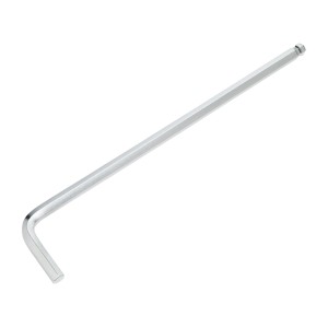 Chiave esagonale LUX Comfort 6 mm, chiave a brugola lunga con testa a sfera, strumento per punti difficili da raggiungere.