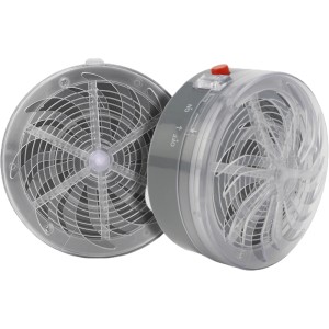 Inseticida grigio per interni con ventola.