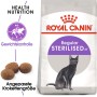 Royal Canin Sterilised, alimento per gatti sterilizzati, confezione da 2kg per il controllo del peso.