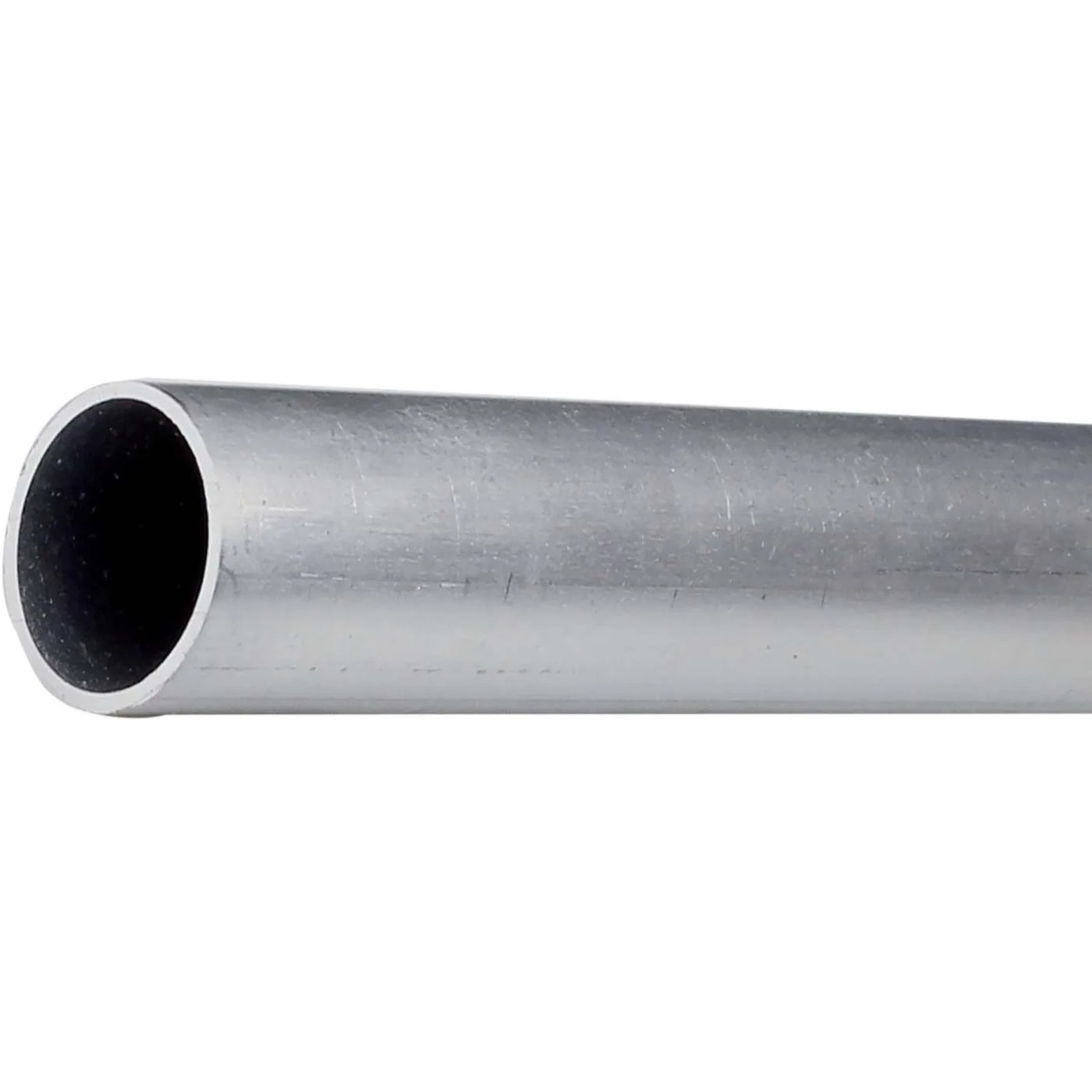 B&T Tubo Tondo In Alluminio Estruso EN AW 6060 - Diametri Vari - Per Costruzioni E Hobbistica - Grezzo E Saldabile