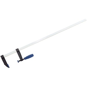 Morsetto a vite LUX Classic, apertura 1000 mm, profondità 120 mm. Utensile di serraggio per il fai da te.