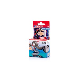 Nastro adesivo siliconico Geko, rotolo da 3m nella confezione.