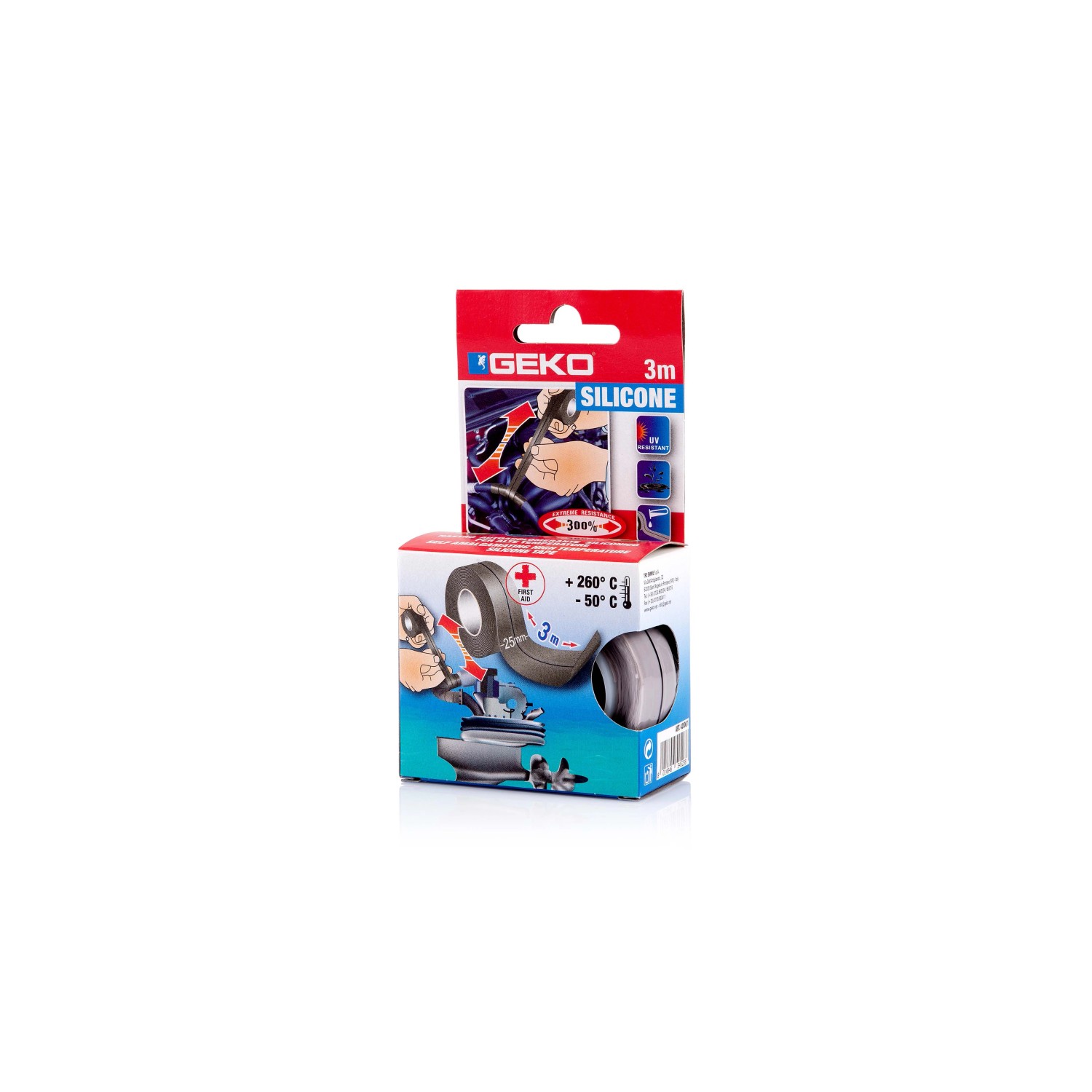 3 Rotoli Di Nastro In Silicone Autoagglomerante - Impermeabile, Per Riparazioni Tubi E Cavi - Foto 7