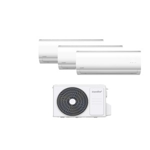 Climatizzatore t.b.t.: 3 unità interne e 1 unità esterna.