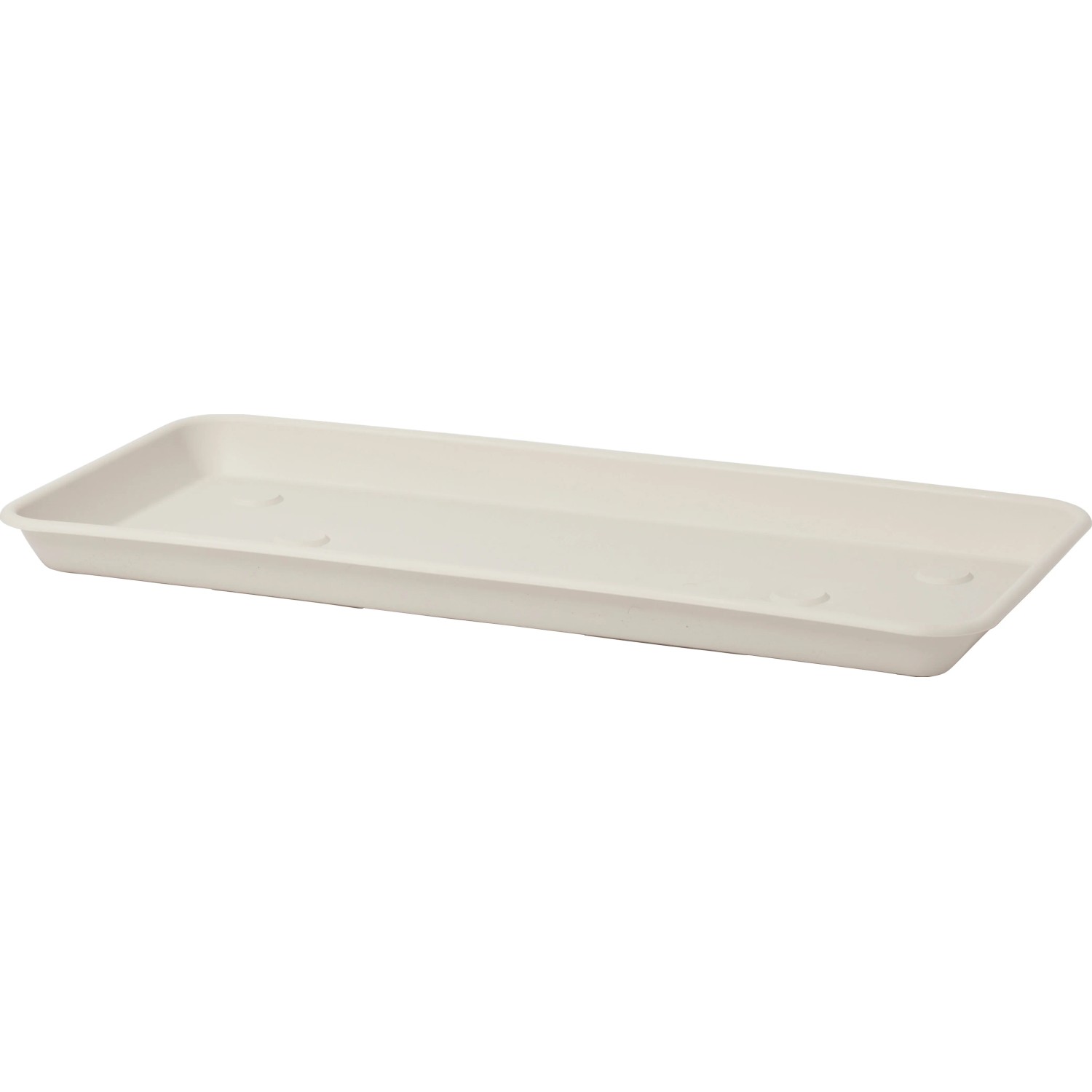 Botle Sottovaso Per Fiori 23 Cm – Plastica Resistente, Bianco, Per Interni Ed Esterni - 2