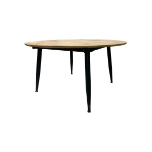 Tavolo allungabile da pranzo Cordelia rovere 120x120x75 cm