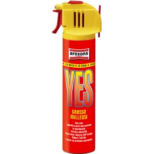 Arexons YES spray lubrificante multiuso per auto, casa e industria.
