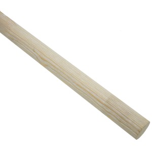 Asta in legno per binario per tende, legno chiaro