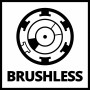 Simbolo della tecnologia "Brushless" per trapani e tassellatori t.b.t.