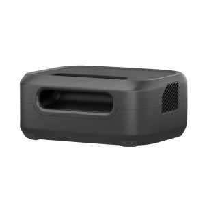 Powerstation EcoFlow River 3 nera con 245 Wh per impianti solari.