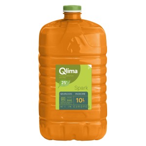 Tanica da 10L di combustibile Qlima Spark, inodore per stufe e riscaldatori.