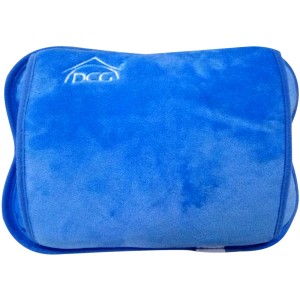 Cuscinetto riscaldante blu t.b.t. per calore elettrico.