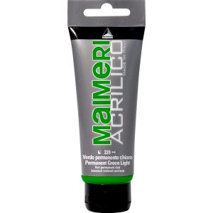 Tubo di colore acrilico Maimeri Acrilico verde. Ideale per artisti e hobbisti.