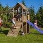 Gioco da giardino Carol 3 con scivolo e altalena 310x460xh282 cm_2