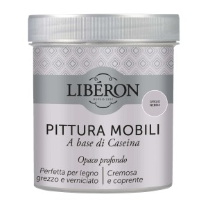 Barattolo di vernice per mobili "t.b.t." (grigio).