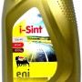 Flacone dorato da 1L di olio motore Eni i-Sint 5W-40 per tutti i carburanti.