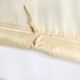 Tettuccio parasole Bestway LAY-Z-SPA, tessuto beige con cinghie di fissaggio per copertura idromassaggio.