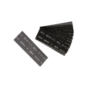 LUX fogli abrasivi a rete, confezione da 10, 93x280mm, grana K100, accessorio per levigatrici orbitali.