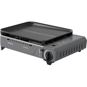 Campingaz Bistro Grill: Fornello a gas compatto con piastra grill per campeggio e outdoor.