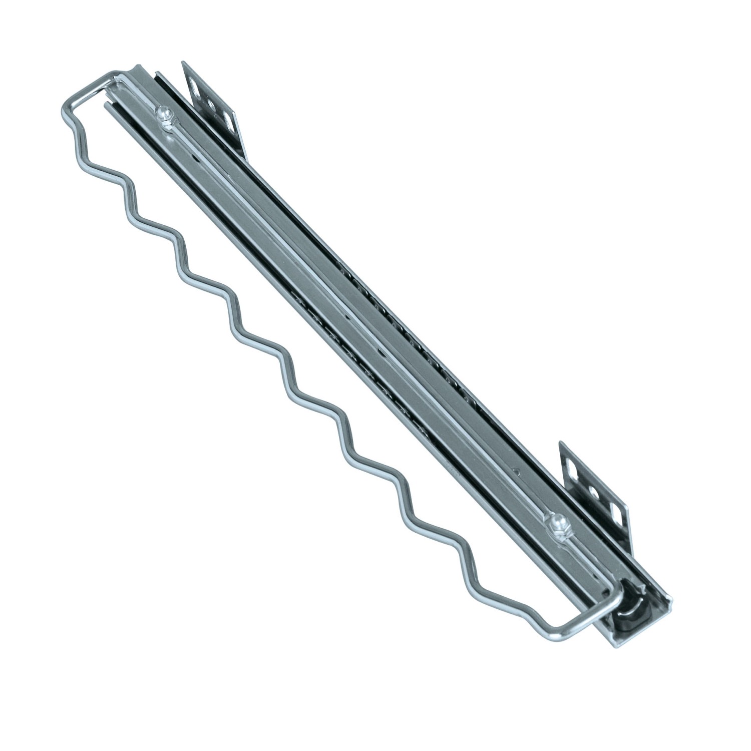 Appendiabiti Estraibile Per Armadio - Barra Scorrevole Per 12 Vestiti, Lunghezza 312mm - Foto 5