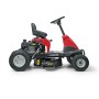 Troy-Bilt Mini-Rider 60T-S tosaerba trattorino con scarico laterale, trattore da giardino rosso.